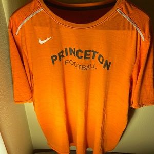 NCAA Nike Men’s Princeton Football Mesh Drifit Tee Color Orange Size L/XL